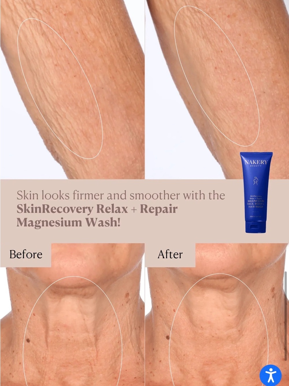 Nakery Beauty White & Gold Body Lifting Treatment Spray - Picture 2 of 5